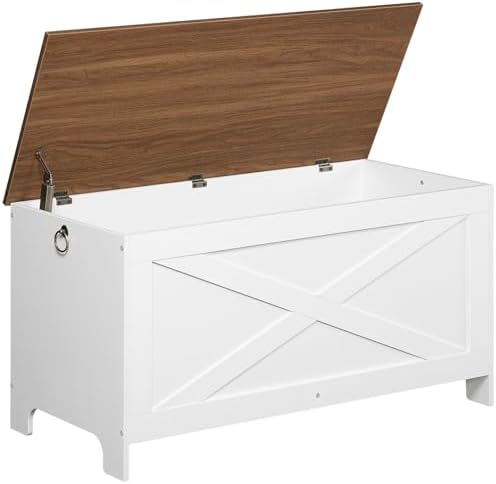 MAHANCRIS 39.4" Toy Chest, Sturdy Entryway Storage Chest by MAHANCRIS