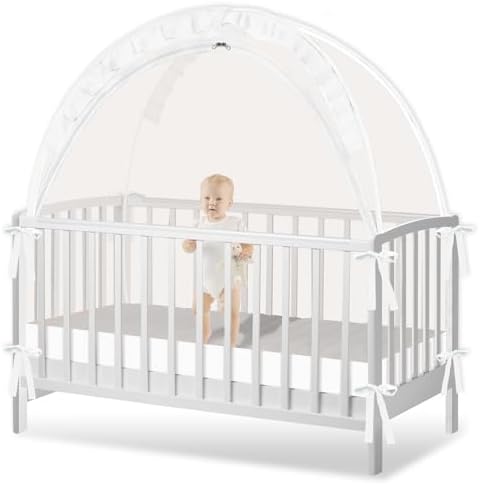 Crib Tent to Keep Baby from Climbing Out by Unknown
