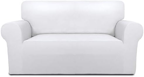 PureFit Stretch Loveseat Covers Fleece Couch Covers by PureFit