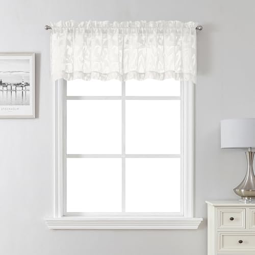 Lecloud Leia Ivory Sheer Valances by Lecloud