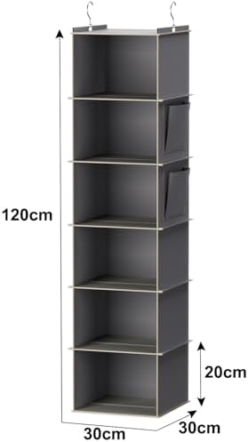 YOUDENOVA Hanging Closet Organizer and Storage - Image 3