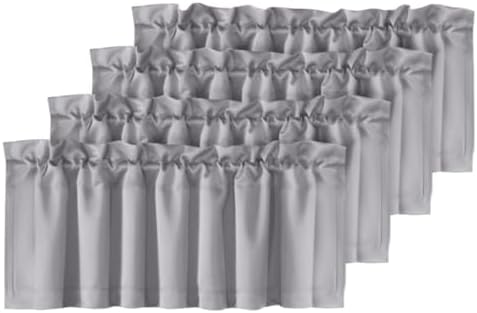 H.VERSAILTEX Blackout Valances for Windows, Kitchen Valance Curtains for Living by HVERSAILTEX