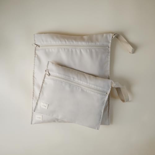 mushie Water Resistant Wet Bags | Large & Small Reusable Storage Bag - Image 3