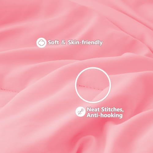 Crib Bedding Set for Girls, 3-Piece Ruffle Baby Bedding Crib Set - Image 6