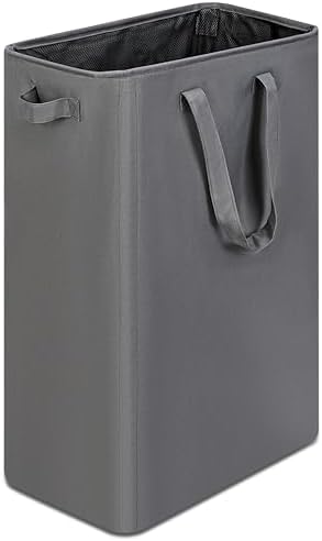 efluky Slim Laundry Basket, Narrow Laundry Hamper by efluky