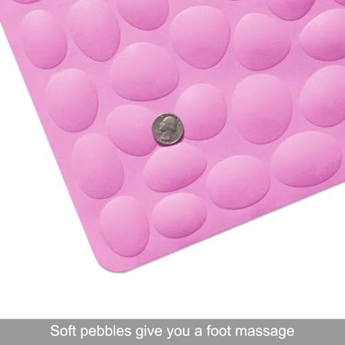 Non-Slip Bathtub Mat OTHWAY Soft Rubber Bathroom Bathmat - Image 3