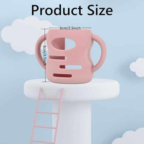 3 Pack Silicone Sleeves for Dr.Brown's Wide Neck 9 OZ Glass Bottles - Image 6