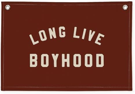 Long Live Boyhood Boys Room Decor by Wheatwin