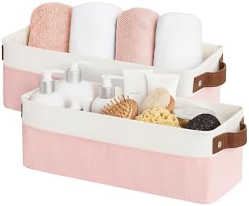 StorageWorks Narrow Fabric Storage Bins by StorageWorks