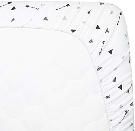 American Baby Company Cotton Fitted Crib Sheet 52x28" - Image 4
