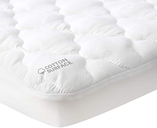 Waterproof Mini Crib Mattress Pad Sheets Fitted by Moonsea