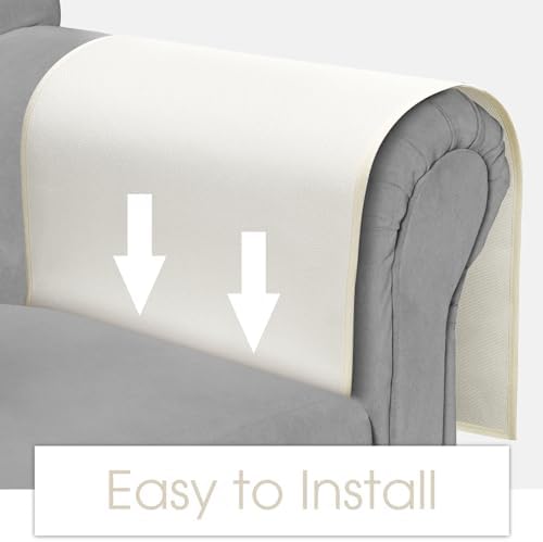 Joywell Remote Control Holder Armchair Caddy Armrest Organizer White - Image 4