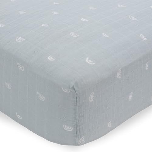 Little Unicorn Premium Crib Sheet | Breathable & Super-Soft Muslin Fabric - Image 2