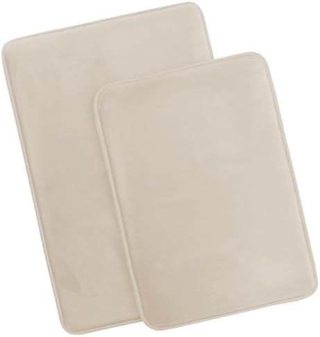 Clara Clark 2 Piece Bathroom Rug Set - Image 4
