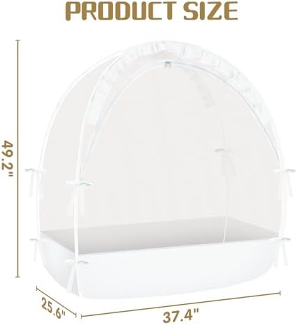 Crib Tent to Keep Baby from Climbing Out - Image 6