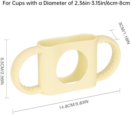 NiHome 2 Pcs Silicone Tumbler Handle - Image 2