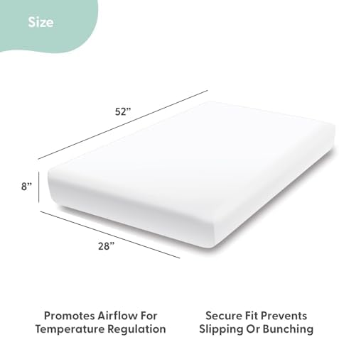 The Peanutshell 8-Pack Fitted Crib Sheet Set - Image 2