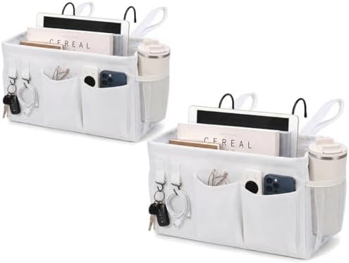2pc Bedside Caddy Organizer by KANRICHU