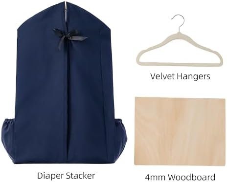 Hanging Diaper Stacker Organizer - Image 3