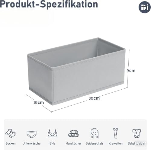 DIMJ Drawer Organizer Clothes - Image 4