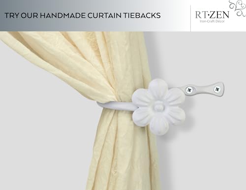 RTZEN Decorative Metal Curtain Tiebacks - Image 6