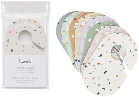 3 Sprouts Baby Closet Dividers, Newborn to 2T, 8 Piece Set - Image 6