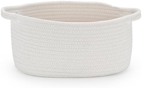 Happyiren Medium Woven Cotton Rope Basket, Empty DIY Gift Basket by Unknown