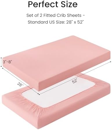 Muslin Crib Sheets for Boy Girl - Image 7