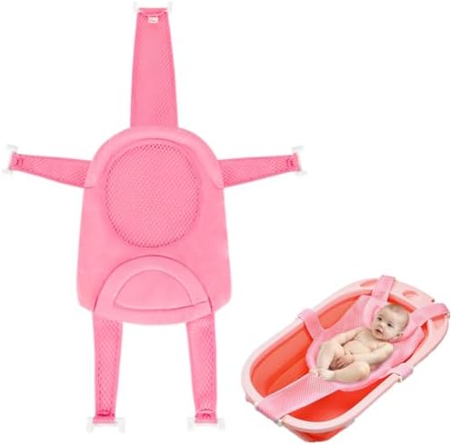 Baby Bath Seat Support Net Infant Bathing Support Mat Newborn Bath Tub Seat by Ibluelover