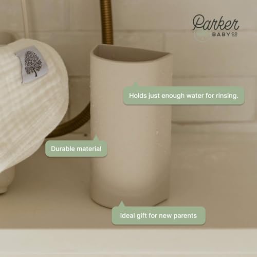 Parker Baby Co. Bath Caddy and Rinse Cup Bundle - Image 6