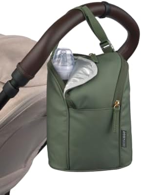 Skip Hop Insulated Bottle Bag Holds 2 Bottles Includes Freezer Pack - Image 3