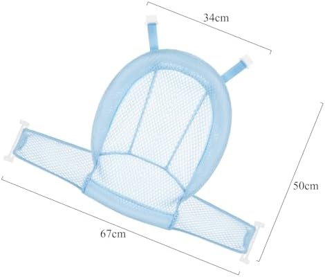 Baby Bath Seat Support Net Infant Bathtub Mesh Cushion Newborn Baby Shower Lie - Image 5