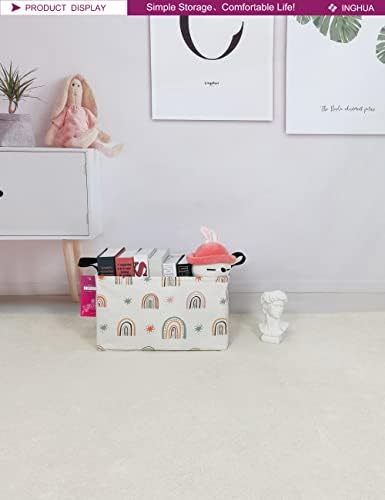 Rectangular Rainbow Storage Basket - Image 4