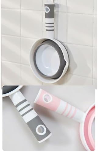 Foldable Water Scoops for Kids Bathing and Kitchen Use Food Grade Long Handle - Image 6