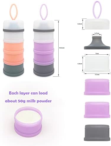 Baby Formula Dispenser, Formula Container, Portable Milk Powder Dispenser - Image 6