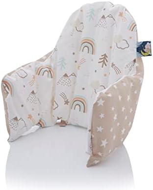 Cover– Washable & Reversible Cotton Cushion Cover by BebekOzel