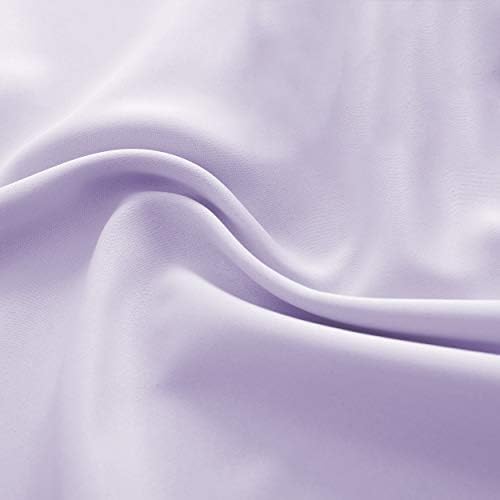 DONREN Lavender Light Purple Valances - Image 5