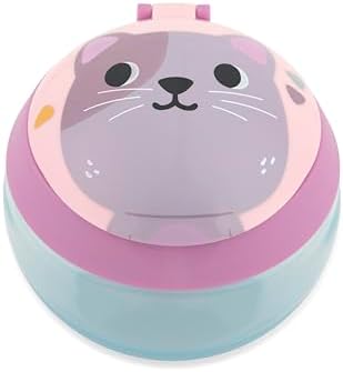 Skip Hop Baby Snack Container Mealtime Snack Cup, Holds 7.5oz. Besties Squad - Image 3