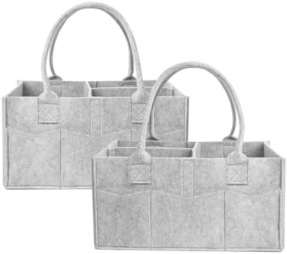 2 Pack Diaper Caddy Organizer, Portable Baby Caddy Organizer by Unknown