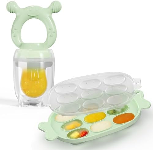 Silicone Baby Fruit Feeder by MAKEMOMAGOODMOOD