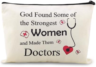Female Doctor Bag Pouch for Doctors Mothers Day Gifts Funny Medical Themed by Sudaporn