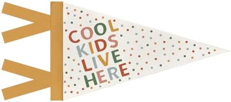 Cool Kids Pennant Banner Flags Toddler Bedroom Playroom Decor by Unknown