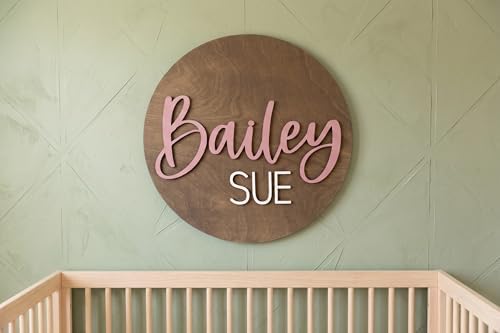 Wooden Name Signs for Nursery, Baby Name Sign, Name Signs for Kids Room - Image 5