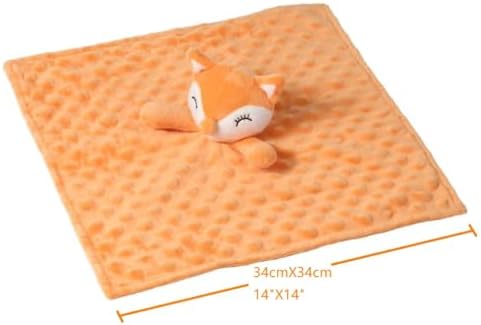 CREVENT Cozy Plush Baby Security Blanket, Loveys - Image 7