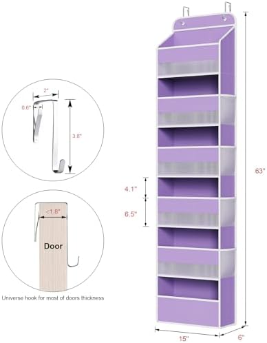 Univivi Over Door Hanging Organizer - Image 3