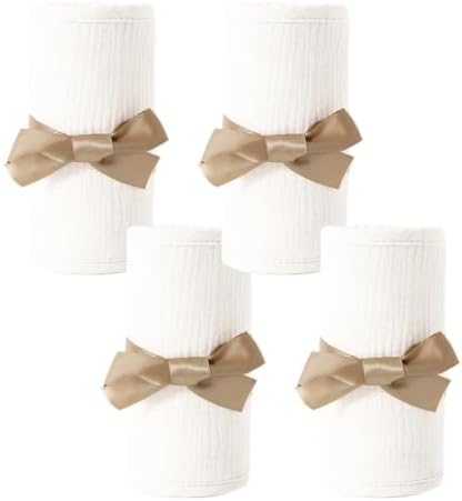 4‑Pieces Cot Rail Protector, Breathable Cotton Gauze Bed Edge Guard by Unknown