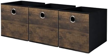 Decorative Thickened Fabric Storage Cube Bins by KANCNT