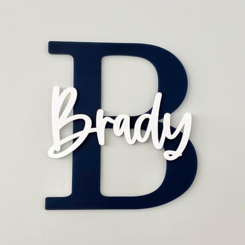 Personalized Acrylic Name Sign by Custom