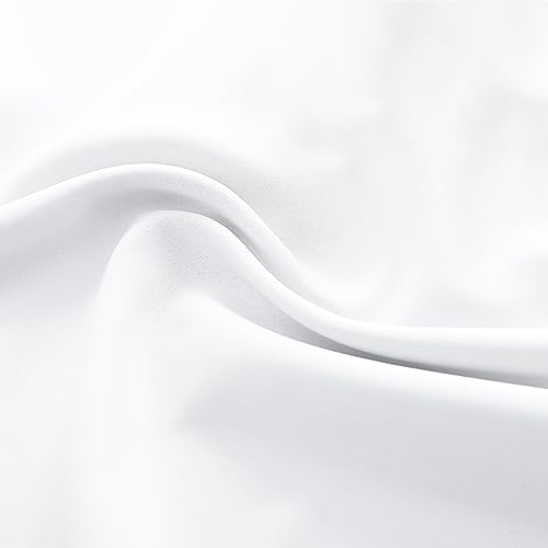 DONREN Pack of 2 Pure White Valances - Image 5