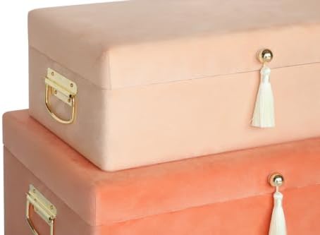 HofferRuffer Velvet Storage Trunks - Image 7